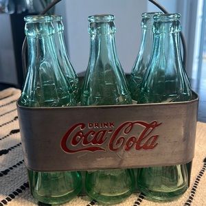 Coca-Cola Colorado glass bottle set 1940’s